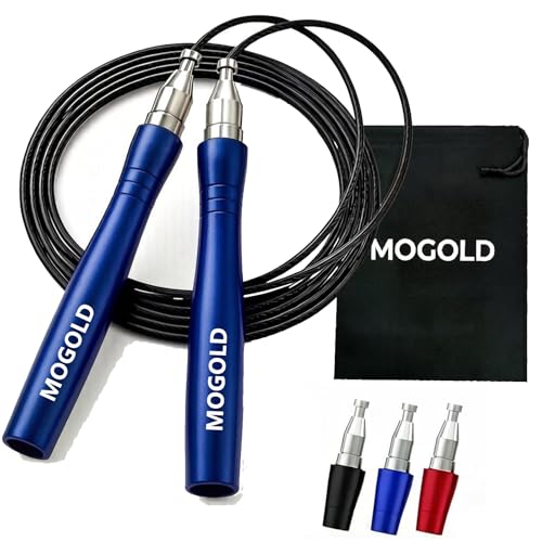 Speed Ropes Jump Rope For Men/Women-Tangle-Free-Self-Locking Screw-Free Design - color: Black