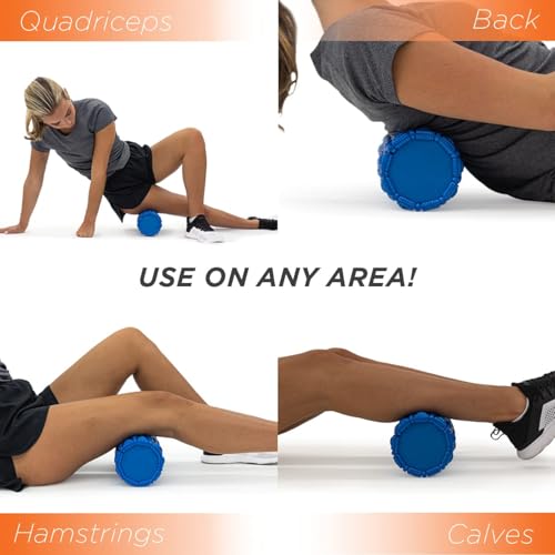 ProStretch Nonagon, Foam Roller for Sore Muscles & Deep Tissue Recovery | Textured Foam Roller for Deep Tissue Therapy, Muscle Massage & Myofascial Trigger Point Release