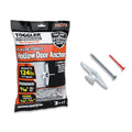 TOGGLER Toggle TA Hollow Door Anchors, Polypropylene Heavy Duty, Fits #8–#12 Screws, 1/8"–1/4" Grip Range, 124 lbs Grip in 1/4" Plywood, Made in USA, (Pack of 5 with Screws) - size: 5 Pack w/ Screws