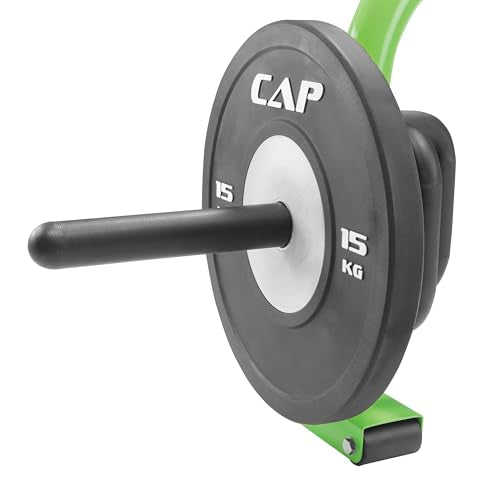 CAP Deluxe Open Trap Bar - Dual Grip Hex & Shrug Bar for Weightlifting - color: Green