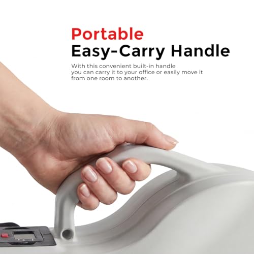 Sunny Health & Fitness Under Desk Pedal Elliptical Machine Leg Exerciser | Joint-Friendly, Quiet Operation, Adjustable Resistance, Compact, Compact, Digital Monitor, SunnyFit App - color: White