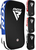 RDX Muay Thai Pad for Training, Curved Kickboxing Kicking Strike Shield, Coaching Kick Boxing, MMA, Martial Arts, Karate, Taekwondo, Punching, Foot, Knee and Elbow Target - color: Blue