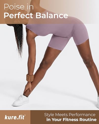 Pilates Weight | Wrist & Ankle Weights for Women | Weighted Bangles | 1LB/ 2LB Each (Set of 2) - color: Mocha, size: 1 LB