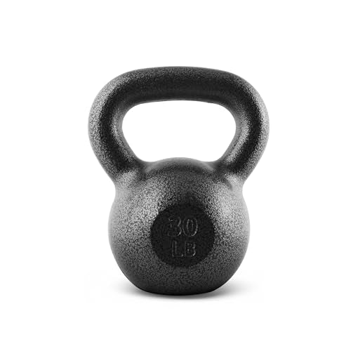 CAP Barbell Cast Iron Kettlebell - Singles and Sets, Multiple Weight Choices - size: 30.0 Pounds