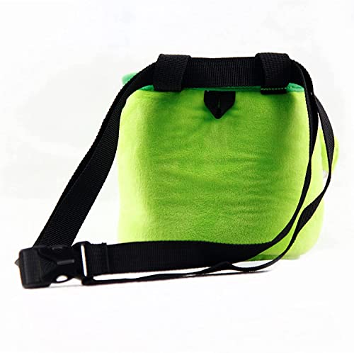 YY Vertical Trex Rock Climbing Chalk Bag, Perfect for Both Adults and Kids, Chalk Bag for Bouldering, Cute chalkbag for Mountain Lovers, Chalk Pouch