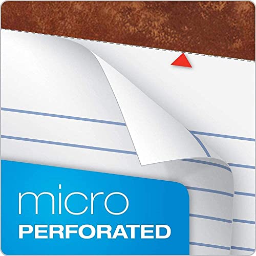 Tops 8.5 x 11 3/4 Legal Pads, The Legal Pad Brand, Wide Ruled, White Paper, 50 Sheets Per Writing Pad, Made in the USA (7533) 12 Count (Pack of 6) - size: 8-1/2 x 11-3/4 (Pack of 6)