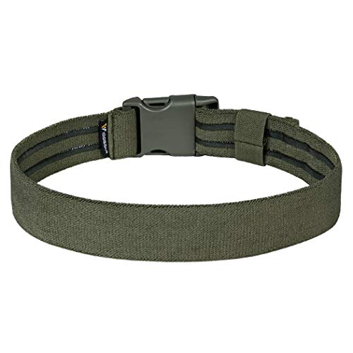 IDOGEAR Tactical Leg Strap Thigh Belt for Holster Knife Elastic Thigh Strap Outdoors EDC Leg Hanger with Quick-Release Buckle - color: Ranger Green2