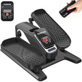 HOMGIM Under Desk Elliptical Machine - Quiet Motorized Leg Exerciser with Smart Remote, 12-Speed Manual Programs Auto/3 Auto Programs LCD Display & Bidirectional Motion for Home/Office