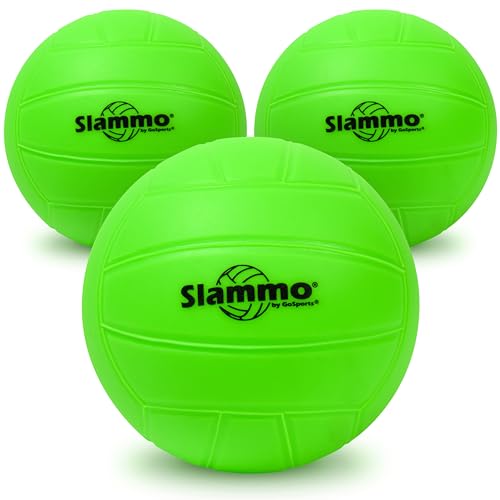GoSports Slammo Official Replacement Balls 3-Pack - Works for All Roundnet Game Sets - Choose Between Competition Size or XL Size Balls - color: Competition