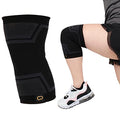 Copper Compression PowerKnit Knee Sleeve- Copper Stabilizer Support Brace for Meniscus Tear, ACL, MCL, Arthritis, Joint Pain Relief, Running, Sports, Hiking- Men & Women- Fits Right/Left - L/XL - size: Large/XL