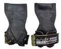 Lifting Grips PRO Weight Gloves Heavy Duty Barbell Gymnastics Straps Alternative to Power Hooks Deadlifts Adjustable Neoprene Padded Wrist Wrap - color: CamoBlckRber54, size: Small 5.0"-6.40" Wrist Size