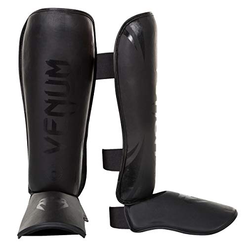 Venum Challenger Standup Shin Guards - color: Matte/Black, size: Medium