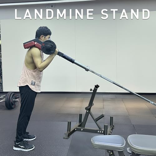 Viking Press Landmine Handle for 2-Inch Barbell, Hack Squat T-Bar Row Attachment Strength Training Accessories, Shoulder Press Landmine Attachment Equipment - color: Style O