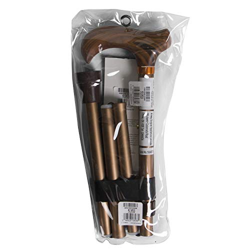 PCP Folding Canes - color: Bronze (Derby Handle)