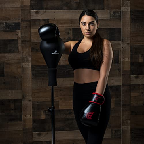 Tech Tools Punching Bag with Stand Adjustable Boxing Speed Bag Teens Adults - style: Pro