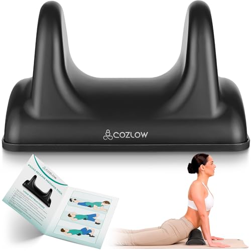 COZLOW Psoas Release Massage Tool, Back & Hip Flexor Muscle Stretcher, Deep Tissue Massage Tool for Myofascial Release, Trigger Point Massager for Pain Relief & Quick Recovery - color: Black - Style a