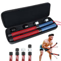 Upgraded Ropeless Battle Ropes for Home Gym, Four Adjustable Weight Levels, Weighted Workout Ropes for HIIT, Cardio and Strength Training Fitness Equipment