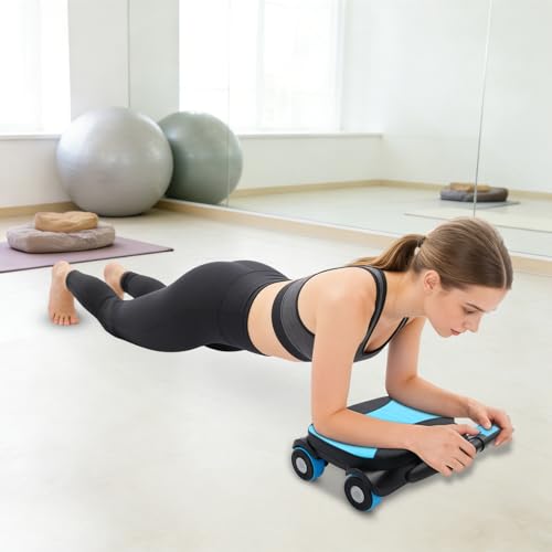 Abs Workout Wheel - color: Blue