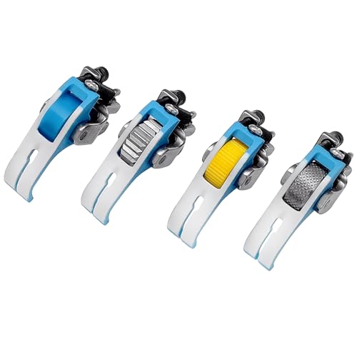 Narrow Roller Presser Foot for Industrial Single Needle Lockstitch Sewing Machine (Rubber Wheel) - color: Rubber Wheel