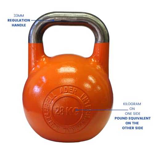 Ader Pro-Grade International Kettlebell- (28kg)