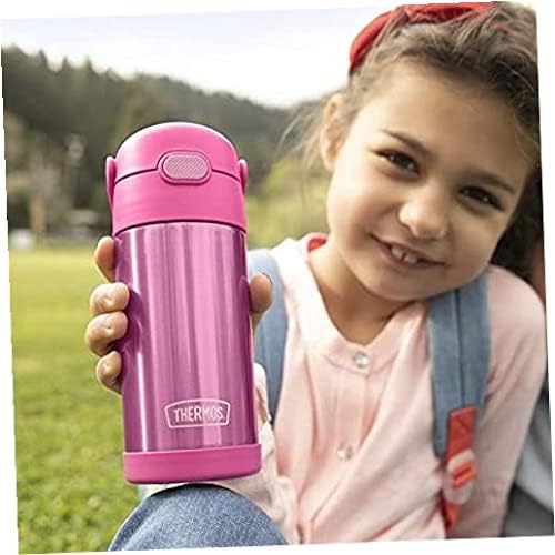 THERMOS FUNTAINER Water Bottle with Straw, 12oz, Blue - color: Navy, size: 12 Ounces