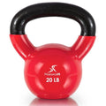 ProsourceFit Vinyl Coated Cast Iron Kettlebells for Full Body Fitness Workouts - size: 20.0 Pounds