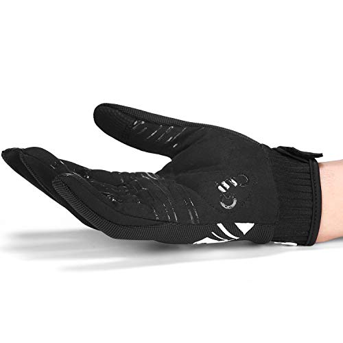 INBIKE Cycling Gloves for Men/Women Bike Gloves with Touchscreen-Padded Anti-Slip Mountain Biking MTB Bicycle Gloves for Cycling/Workout/Gym/Outdoor - color: Black, size: Small