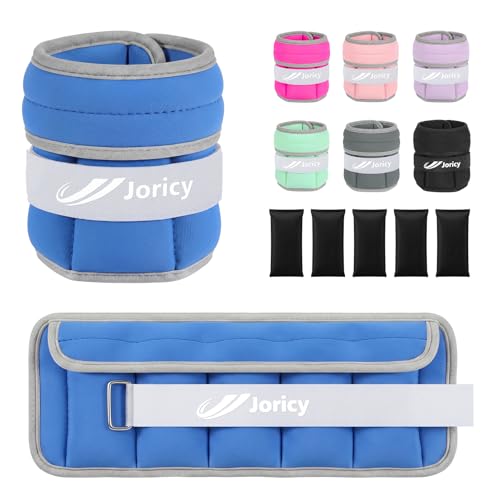 Adjustable Ankle Weights 1-3/4/5/6/8/10/20 LBS Pair with Removable Sandbags for Women & Men - color: dark blue, size: 3lbs Pair (1.5lb Each Weight)