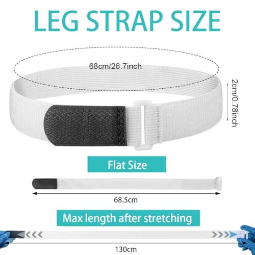 Leg Bag Strap 5pack Catheter Leg Straps Adjustable Urine Drainage Bag Strap Catheter Stabilization Device for Men Women