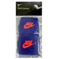 NIKE Premier Swoosh Singlewide Wristbands -Soft, Moisture-Wicking (1 Pair, 2.5" Wide) - color: Futura Concord