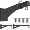 BeneLabel Wall Mount Heavy Bag Hanger, Heavy Duty Punching Bag Stand, Boxing Bag Bracket for Home Gym Indoor Outdoor, 800 LB Capacity - color: Length Adjustment 17-25