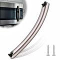 Upgrade ME16A4021AS Microwave Door Handle, DE94-04313F Assembly Handle Compatible with Samsung Microwave Handle ME16A4021AS, Alloy Material, with 2 Screws - style: ME16A4021AS