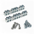 PK7GTACP 7 Terminal Ground Bar Kit Compatible with Square D Electrical Panels 2-Pack