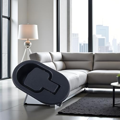 1PC Black Recliner Replacement Part Sofa Chair Couch Release Lever Pull Handle Replacement Recliner Handle ABS Plastic Fits Both A 6mm and 3mm Cable Replacement Parts