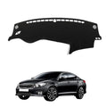 Dash Cover for KIA Optima K5 2010 2011 2012 2013 2014 2015 Dashboard Cover Mat, Sunshade Non-Slip Center Console Sunshield Protector Mat Pad - size: KIA Optima K5 2010-2015
