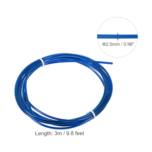 PATIKIL Speed Jump Rope Replacement Cable, Professional Skipping Rope Steel Wire Replace for High Speed Jump Ropes - color: Blue