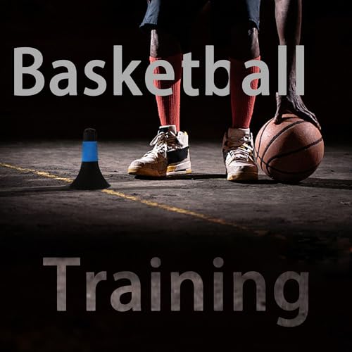 12 Pcs Sports Training Cones 9 Inch Agility Plastic Skating Marker Cones with Carry Bag for Kids Football Basketball Practice - color: Blue