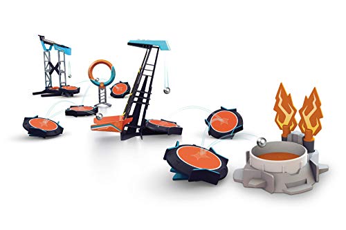 Goliath Boomtrix Showdown Kinetic Metal Ball Chain Reaction Stunt Kit - Fun - Educational - STEM, includes Giant ramp tower that can release up to 15 balls at once - color: Showdown