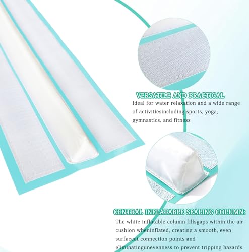 GLANT 3ft/6ft Air Mat Tumble Track Connector Tape for Inflatable Tumbling Gymnastic/Yoga/Camping White（NEW） (40) - color: Green