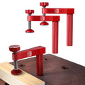 Bench Dog Clamp, 3/4 inch（19mm) Sturdy & Non-marking Bench Dogs Hole Clamp Woodworking Dog Holes Workbench Accessories for Woodworking Clamps Hand Tools - style: Bench Dog Clamps