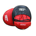 Green Hill Curved Boxing Focus Mitts for MMA, Muay Thai & Boxing - color: 5014 RED/BLACK