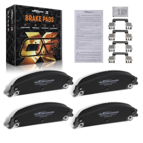 maXpeedingrods D1058, P-1058 Front Brake Pads for Chrysler 300 2005-2019, 200 2013-2014, for Dodge Challenger 2009-2020, Charger 2006-2020, Magnum 2005-2008 - size: D1058&P-1058
