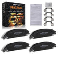 maXpeedingrods D1058, P-1058 Front Brake Pads for Chrysler 300 2005-2019 | for 200 2013-2014, for Dodge Challenger 2009-2020, Charger 2006-2020, Magnum 2005-2008 - size: D1058&P-1058