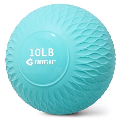 Slam Ball Medicine Ball Weighted Balls for Exercise and Workout, Strength, Cardio, Cross-Training and Core Workouts - color: Green, size: 10 LB