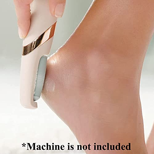 6 Pcs Pedicures Replacement Heads for Flawless Pedi Electric Tool Foot File | Pedi Replacement Roller Head Fit For Finishing Touch Flawless Pedi (3 Coarse & 3 Fine)