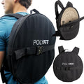 Polyfit PL8 Backpack for Olympic Weight Plates - Weighted Backpack for Strength Training, Rucking, and Gym Workouts - BLACK - color: Black