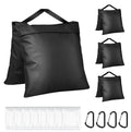 4 Packs Sandbags Weight Bags for Photo Studio Photography Video Equipment, Heavy Duty Sandbag Set for Photo Tripod, Canopy, Pop up Tent, Umbrella Base, Picnic Table,Fishing Chair - size: 4 PCS