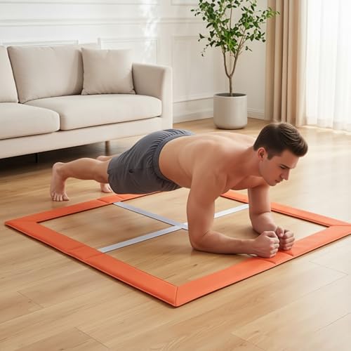Square Training Equipment Folding Flexibility Agility Ladder Trainer Equipment Speed Training Fitness Ladder for Outdoor Indoor Home