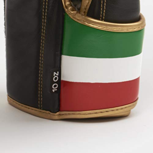 LEONE 1947, Italy'47 Boxing Gloves - color: black, size: 10OZ