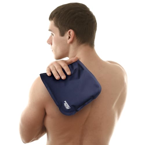 Rapid Relief Ice Pack Large 8 x 12 Hot or Cold Compress Flexible When Frozen Ice Pack for Back, Knee, Shoulder and Muscle Pain, Reusable Hot or Cold Therapy - size: Large (Pack of 1)